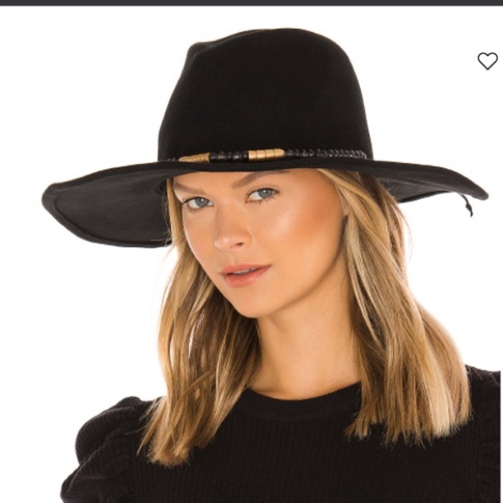 Nikki Beach Black Marti Hat from Revolve